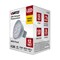 Satco 4.5 Watt MR16 LED - Silver Finish - 2700K - GU5.3 Base - 360 Lumens - 12 Volt - Hologen S11391 - alternate 5